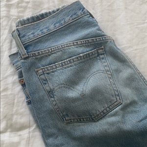 LEVI 501 Skinny Light Wash Jeans